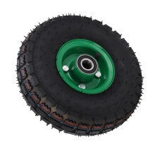 10 Inch Rubber Wheel 4.10/3.50‑4 Inflatable Cart Trolley Wheel 250KG