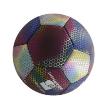 Luminously Colorful Soccer Balls Reflective-dark coffee No. 4