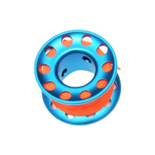 Scubas Diving Spool Finger Reel Aluminum Alloys Spool-Blue 30m