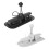 Kayak Oar Lock Patches Paddle Lock Mount Inflatable-Black 2