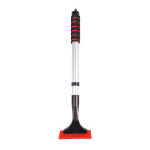 Snow Shovel for Car | Foldable Multifunctional Snow Removal Shovel with Thickened Sponge Handle for Truck and Car Defrosting Red