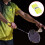Tennis Rackets Grip Tape Antislip Squash Rackets Grip-Phosphor 3