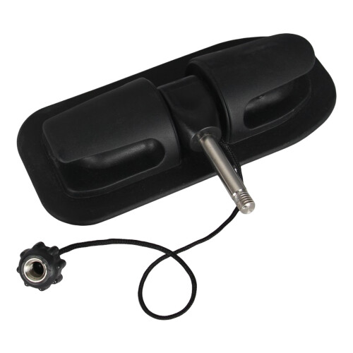 Kayak Oar Lock Patches Paddle Lock Mount Inflatable-Black