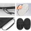 Reinforced Pingpong Bat Protective Bag Zippers Enclosure-Silver 2