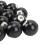 16pcs Pool Eight Ball 2.3in Diameter Black Resin 13