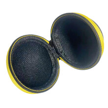 Billiard Ball Case - Hard Cue Ball Holder Bag, Yellow Training Supplies, Professional Carrying Case for Billiard Balls