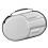 Reinforced Pingpong Bat Protective Bag Zippers Enclosure-Silver 1