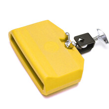 Cow Bells Hand Percussions Cowbell Highly and Low Tone-Yellow