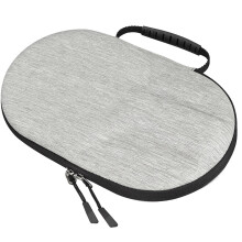 Table Tennis Racket Case, Watertight Zippers Enclosure-Gray