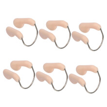 12pcs Swim Nappy Reusable Swimming Nose Clip for Baby, Comfortable Fit, Soft Material, Waterproof Design