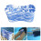 Pull Buoy Leg Float Swimming Pool Training Tool Light-Blue 3