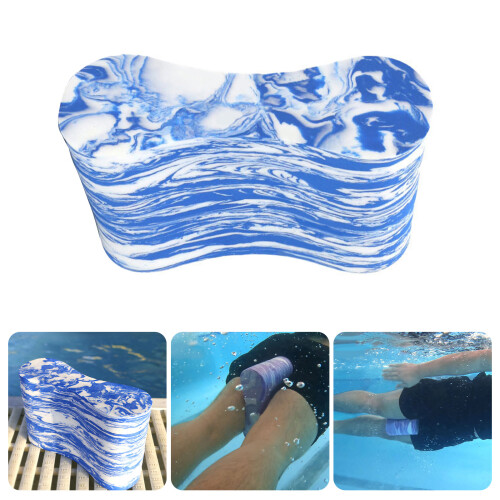 Pull Buoy Leg Float Swimming Pool Training Tool Light-Blue 2