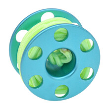 Spool Finger Reel Pendants High Visible Diving Small-Blue Green