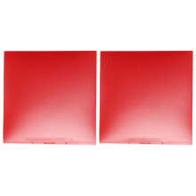 2Pcs PingPong Rubber Sponge 2.2mm Table Tennis Rubber for-Red