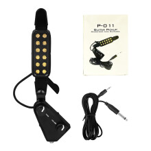 12 Hole Sound Hole Pickup Acoustic Guitar Transducer Amplifier
