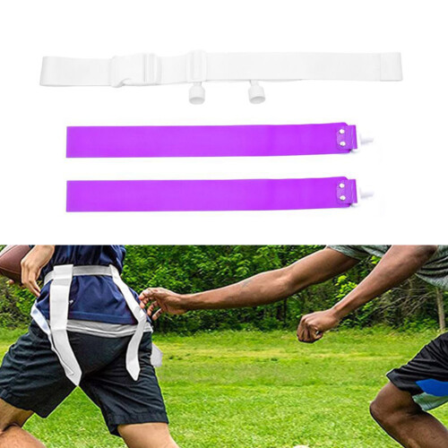 Flags Football Set Touchdown Training Flags Belts-Red 3 1