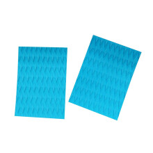 2Pcs Nonslip Surfboard Skimboard Traction Pad Deck-Sky Blue