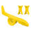Violin Bows Grip Corrector Violin Viola Bows Hold Grip-Yellow 1