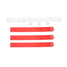 Flags Football Set Touchdown Training Flags Belts-Red 3