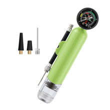 Handheld Balls Pump with Pressure Gauge 20PSI Air Pumps-Green