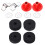 13Pcs Cymbal Replacement Accessories Drum Stand Felt Cymbal-Red 4