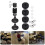 13Pcs Cymbal Replacement Accessories Drum Stand Felt Cymbal-Red 2
