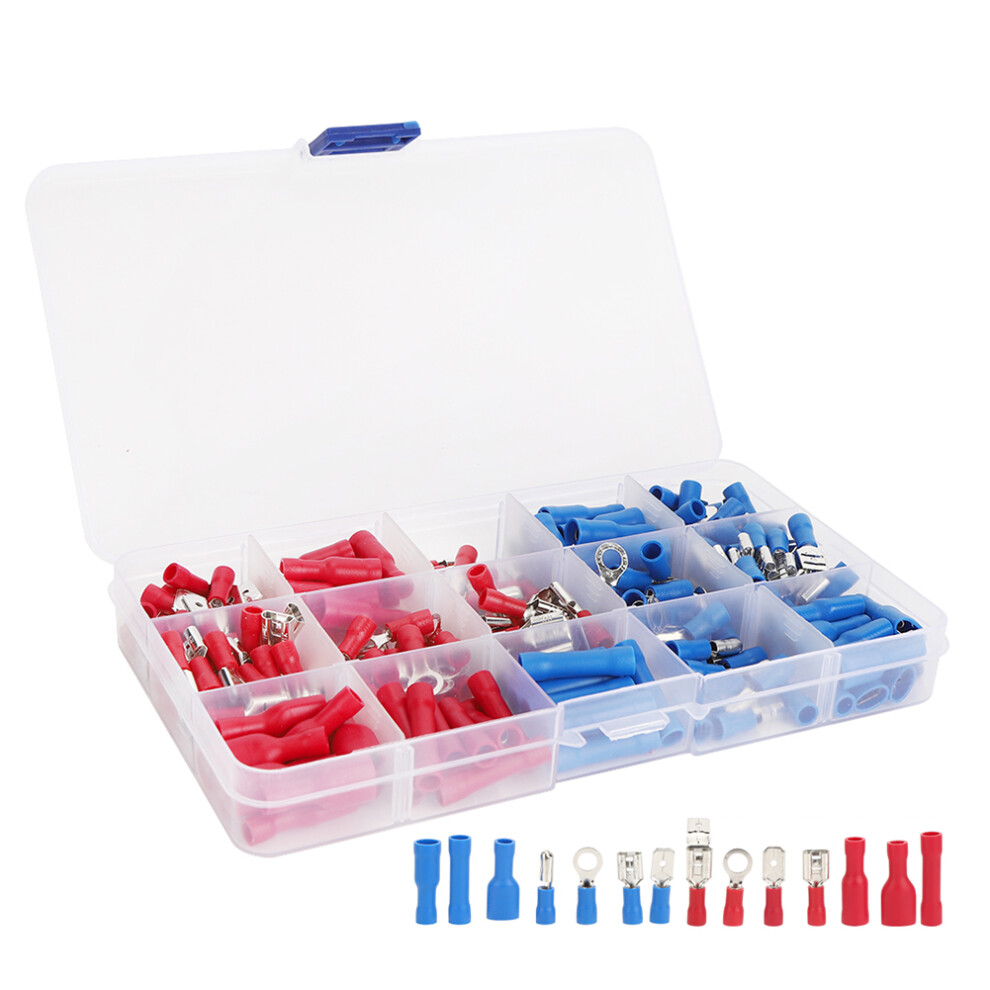 200Pcs Crimp Terminal Insulated Electrical Wire