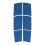 6Pcs Antislip Pad Surfboard Traction Pad for Shortboards,-Blue 1