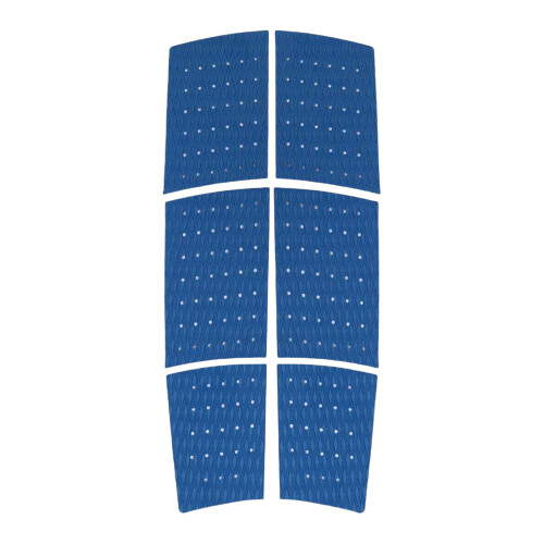 6Pcs Antislip Pad Surfboard Traction Pad for Shortboards,-Blue