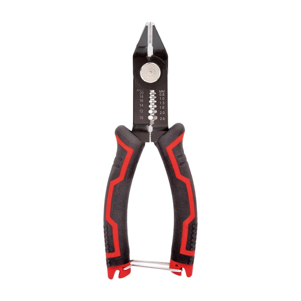 Cable Strippers Crimping Tool 6 Inch, Awg 22-10, 0.8Mm-2.6Mm, Electricians Pliers For Stripping And Cutting 6038364159298