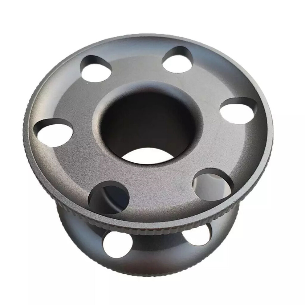 Diving Finger Reel Scubas Diving Tool, Aluminum Alloy-Dark Grey-image-OPC-PKCBKHK-NEW