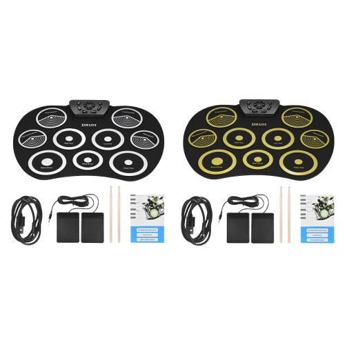 Electric Drum Kits for Beginners, Digital-English white 1