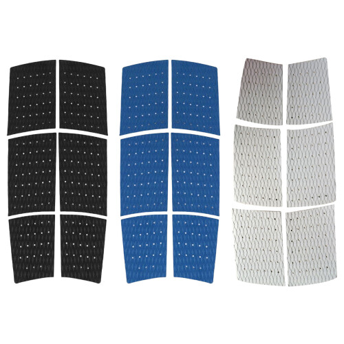 6Pcs Longboards Surfboard Skid Pad Antislip Surfing-Light Grey 1