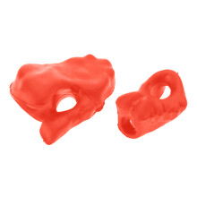 Violin Bows Postures Corrector Finger Training-Red full set