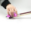 Violin Correction Postures Grip Bows-light purple little finger 3