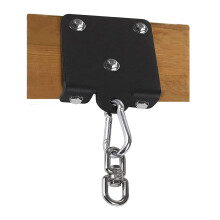Punch Bag Hanger Bracket, 360 Degree Rotatable Heavy Bag Wall Mount for Boxing, Muay Thai, Aerial Yoga, Swing
