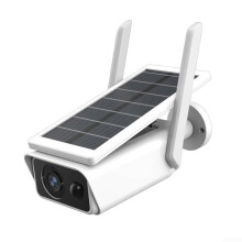 Solar Security Camera Outdoor Wireless 1080P HD with WiFi, PIR Motion Detection, Night Vision, Two Way Audio, IP66 Waterproof