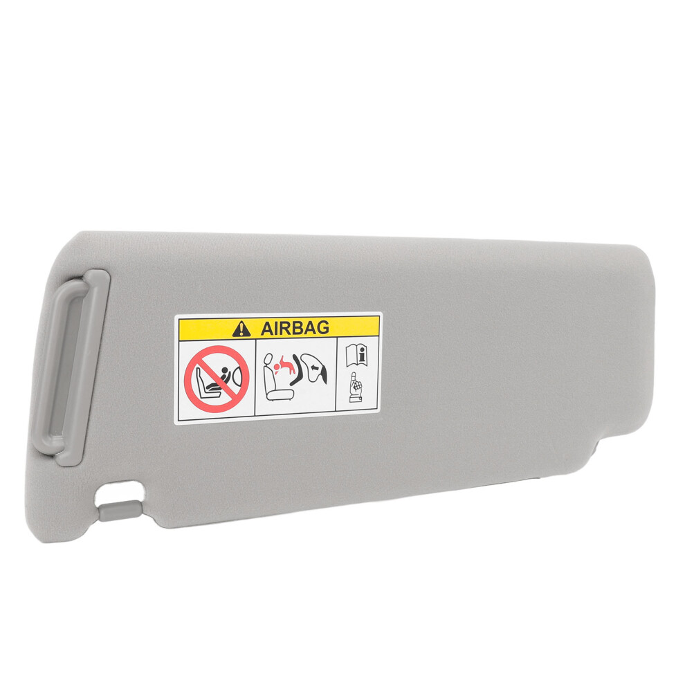 Premium Sun Visor W/ Mirror For 2010Â2023 Land Cruiser Prado Lhd Right Gray 8771346720106