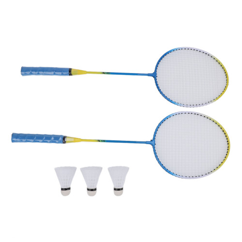 1 Pair Badminton Racket Set with 3 Nylon 1