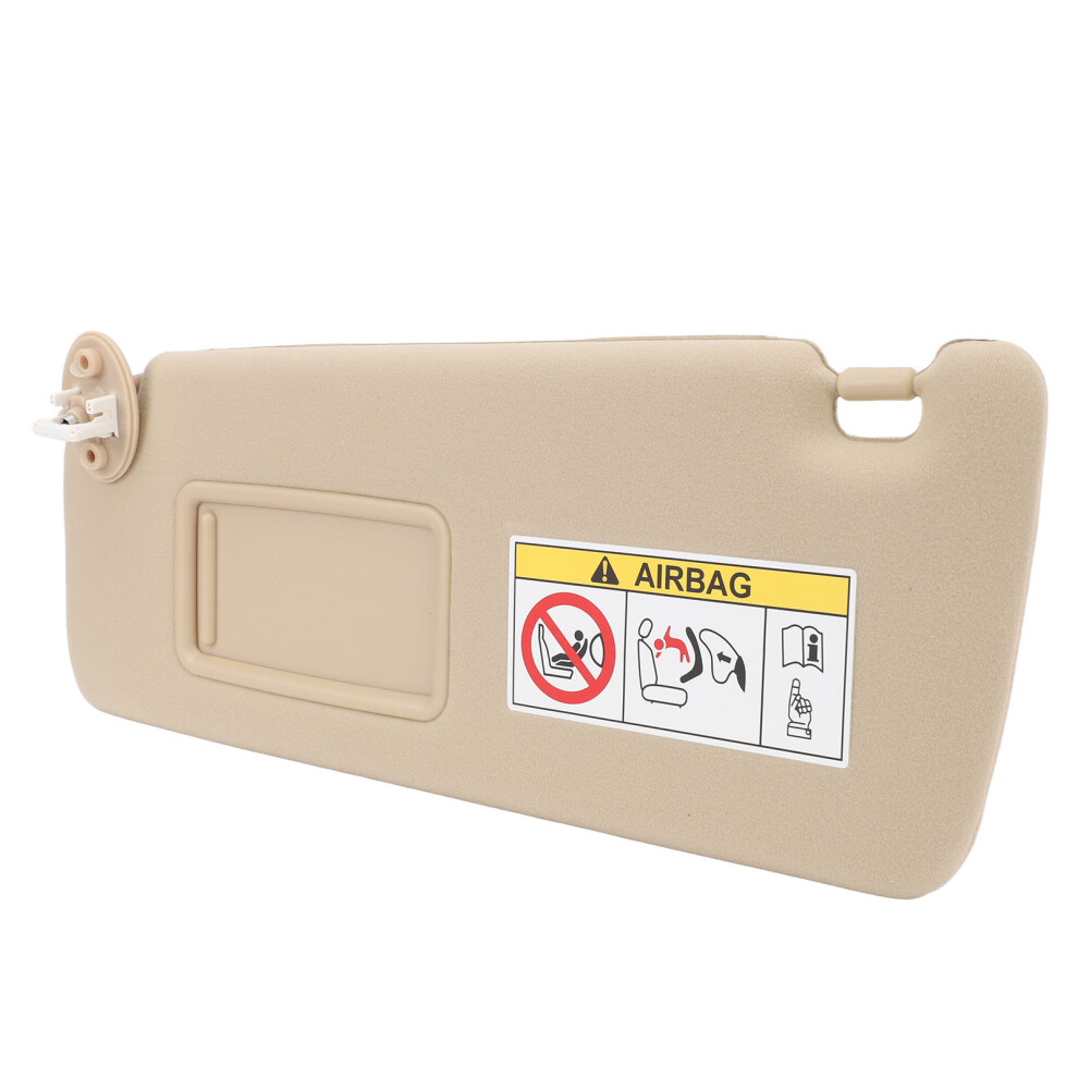 Sun Visor With Mirror For Land Cruiser Prado Lhd Beige 7901346720498