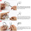 15Pcs Pick Training Kit with Broken Key Remover, Tension Wrench Tool, Locksmith Extractor Tools Kit 3