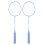 2 Player Badminton Set High Value Sponge Handle 7