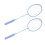 2 Player Badminton Set High Value Sponge Handle 6