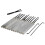 15Pcs Pick Training Kit with Broken Key Remover, Tension Wrench Tool, Locksmith Extractor Tools Kit 1