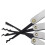 15Pcs Pick Training Kit with Broken Key Remover, Tension Wrench Tool, Locksmith Extractor Tools Kit 4