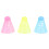 3Pcs LED Badminton Shuttlecocks Blue Yellow Pink 1