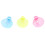 3Pcs LED Badminton Shuttlecocks Blue Yellow Pink 5
