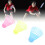 3Pcs LED Badminton Shuttlecocks Blue Yellow Pink 12