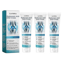 (3pcs)1-3pcs Hyaluronic Acid Joint Cream, Hyaluronic Acid Joint Massage Cream, Advanced Joint and Bone Care Gel for Back, Neck, Hands, Knees