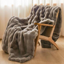 (pebble lime, 100*160cm) Solid Color Blanket, 1 Count Double Layer Soft Comfortable Throw Blanket without Pillowcase, Warm Napping Blanket for Home Office Travel